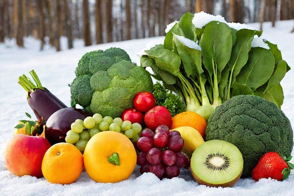Фрукты и овощи богаты витаминами, необходимыми для здоровья кожи.