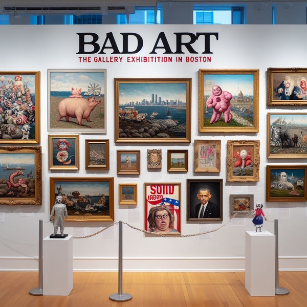 Коллекция 'плохого искусства' в Бостоне