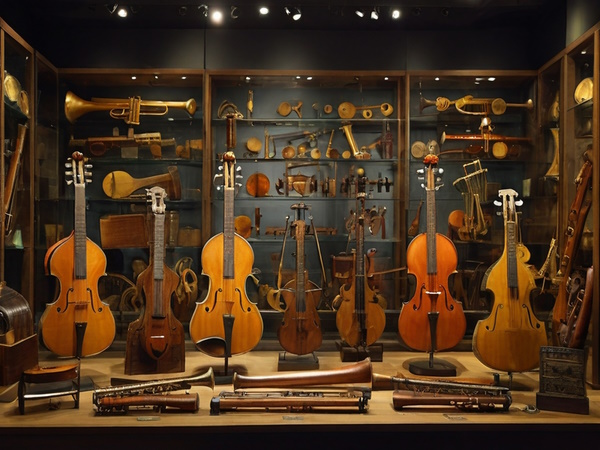 Богатая коллекция Музея Музыкальных Инструментов
